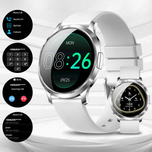 LIGE | LIGE 1.32 Inch AMOLED Screen Fashion Smartwatch Ultra Thin Women Lady Smart Bracelet Heart Rate Sports Bluetooth Call Watch 2026