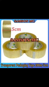 1Pcs Clear Packing Tape 200M x 5CM/2inch Width Durable Shipping Tape
