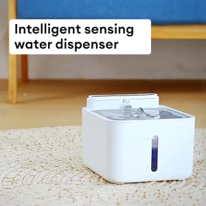 Pet Water Fountain For Cat 3L Wireless Dog Water Dispenser With Filter And Stainless Bowl