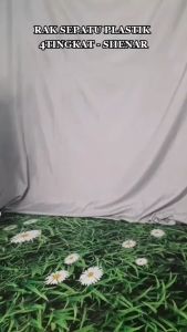 Rak sepatu 4 susun/rak sepatu dengan penutup anti debu/rak sepatu portable 4 tingkat/ RS 1X4/Rak sepatu plastik 4 susun/ rak cabinet / rak sepatu 2 susun