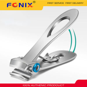 FONIX Nail Clippers Professional Nail Cutter Thick Hard Nail Special Nail Clipper Wide Jaw Big Mouth Nail Clippers Stainless Steel Large Opening Toenail Clippers Extremely Sharp