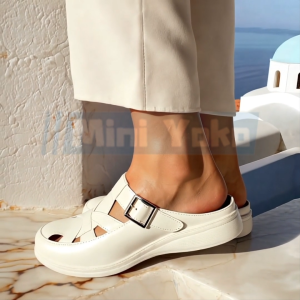 Mini Yoko Sepatu Wanita Wedges Pirt Premium Tinggi 5Cm Sendal Wanita Terbaru 2025 Kekinian Elegan Korean Style