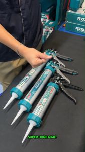 Total ปืนยิงกาวซิลิโคน ทรงกระบอกแกนคู่ ขนาด 15 นิ้ว รุ่น THT20115