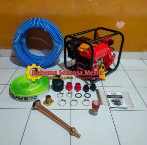 Pompa Pemadam Pro-Quip 9 HP Komplit Siap Pakai