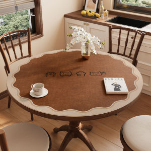 ovzf | Waterproof Oil-Proof Heat-Resistant Circular Table Protector
