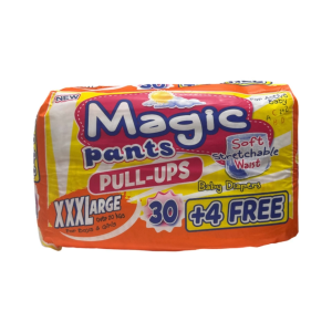 Magic Pants Baby Diapers XXXL 30