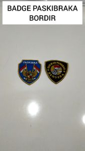 Badge Paskibrka Bordir Atribut Paskibraka