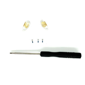 Original Red Heart Shaped Nose Pads for Glasses Anti-Slip Stress Relief Repair Kit for Eyeglass Nose Pads REI KAWAKU