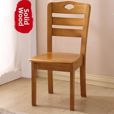 Solid Wood Back Chair Dining Chair Modern Simple Style Wooden Home Dining Table Chair Disassembly Installation Instructions