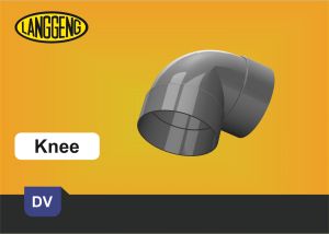 Langgeng Knee - DV 2-1/2" - Fitting PVC