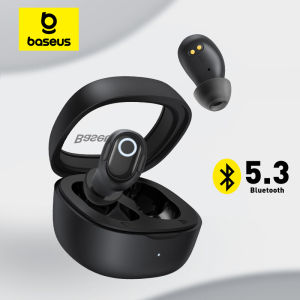 Baseus WM02 Wireless Earphones TWS Bluetooth 5.3 Headphones Mini and compact Comfortable wear 25 hours Long Battery Life