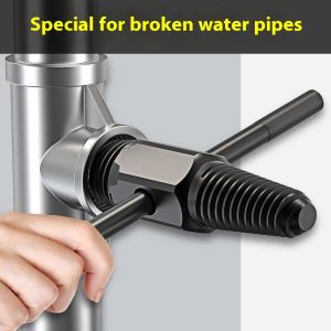 Household faucet wire extractor universal anti tap tool for water pipe breakage screw and slide wire extractor