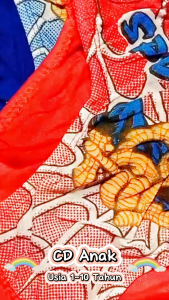 CD Anak Laki Laki Motif Karakter Celana Dalam Anak Bahan Soft Katun