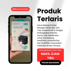 AUKEY Adapter Wall Charger USB C PD 40W Dual Port Fast Charging Type-C PA-R2S