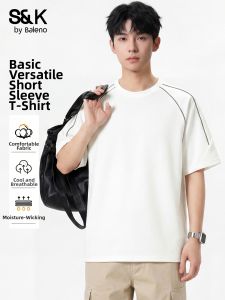 BALENO | Summer Casual Color Block Design Loose Top