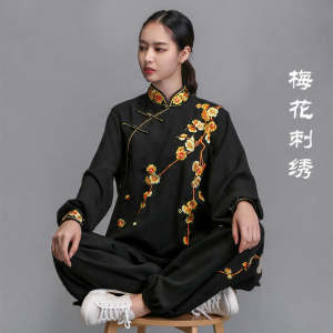 Elegant Womens Tai Chi Uniform Performance Costume