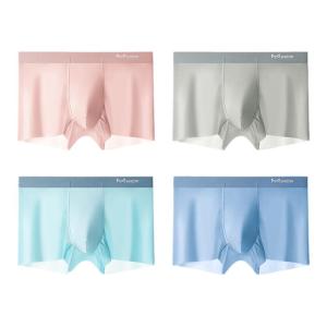 miiow | Ice Silk Seamless 7A Antimicrobial Quick-Dry Breathable Unidirectional Moisture-Wicking Thin Underwear