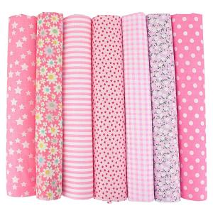 7 CÁI 50x50cm Vải Cotton Thủ Công Hình Vuông Để May Vá Chắp Vá DIY May Vá Sổ Lưu Niệm - Vải Dệt Thổ Cẩm Chống Tĩnh Điện
