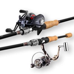 WEW | Beginner Friendly Durable Casting Rods Sea Fishing Set