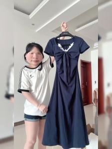 Y6Y | Lace Hem Off-shoulder Slimming Long Dress