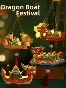 AIERLISHA | DIY Creative Drawing Dragon Boat Model Kit