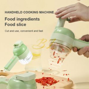 ERICELLY Hand Held Electric Vegetable Cutter Rechargeable Multi-Function Kitchen