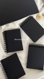 black scrapbook album scrapbook mini buku album foto vintage buku diary journaling scrapbooking