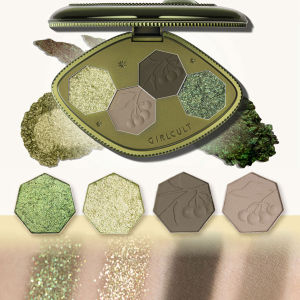 Girlcult Hallucination Eyeshadow Palette 60 DongchongHallucination Powder TextureFine-Milled PigmentationDimensional Blending