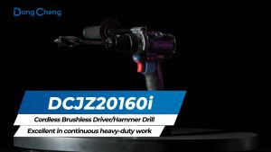 Mesin Bor Baterai Brushless Impact Drill 13mm DongCheng DCJZ20160i