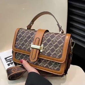 BJ43646 - BROWN/BEIGE TAS SLEMPANG WANITA FASHION IMPORT MODIS ELEGAN TERMURAH TERLARIS TERBARU BAGSTORE JAKARTA TAS BATAM BQ3646 LT2245 CR7985