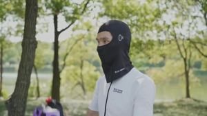 WEST BIKING UPF50+ Cool Balaclava With Glasses Hole Anti-UV Breathable Quick Dry Cycling Motorcycle Helmet Liner Face Neck Mask