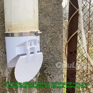 Nắp Cống Chặn Mùi Đậy Ống Thoát Nước Thải Van 1 Chiều Nhựa PVC Chống Ngập Nước Vào Nhà Ngăn Mùi Hôi Chống Chuột Gián Côn Trùng