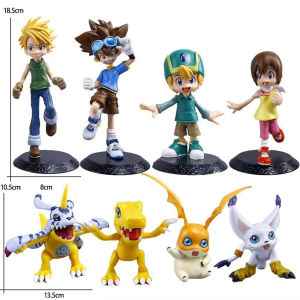 Bandai | Hot Anime Digimon 4 styles Handmade Taiyi Ancient Beast Gabbadadi Road Beast Handmade PVC Model Anime Toy Ornament Birthday Gift