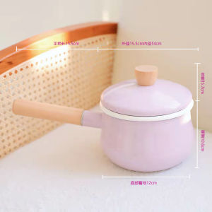 Enameled Japanese Style Camping Mugs Cup Water Pot Preservation Bowl Soup Pot High Quality Affordable Price Vintage Design