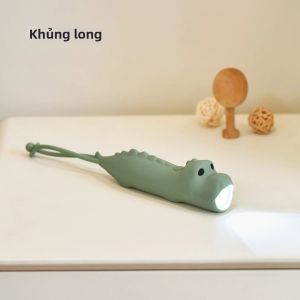 Đèn Pin Silicon GGbingo Hình Thú Dành Cho Trẻ Em - Thỏ Khủng Long Mèo Trắng Gấu Bắc Cực Đèn LED Khẩn Cấp Chống Nước Dùng Được Cho Cả Người Lớn Và Trẻ Em