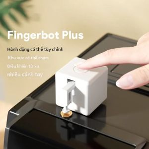 Fingerbot Plus Robot Nhà Thông Minh Công Tắc Đẩy Nút Tương Thích Với Alexa Google Home Tuya Zigbee Bluetooth - Tự Động Hóa Nhà Cửa
