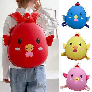 Cute Cartoon Kindergarten Kids School Bag Adjustable Strap Anti-Lost Backpacks Childrens Travel Shoulder Bag