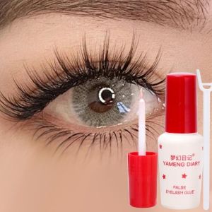 Quick Drying Eyelash Extension Glue Gentle No Stimulation Fake Lashes Bonder Long Lasting false Lash Adhesive Gam bulu mata Glue Free tweezers