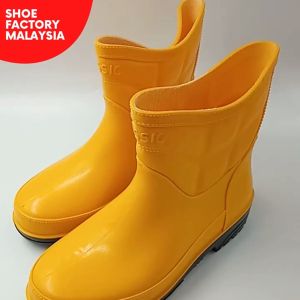 Gajah King Waterproof Low Cut Rain Boots With Lining (Made in Malaysia) Gardening Boots Kasut Hujan Kasut Getah Size 38-43 From Shoe Factory Malaysia