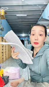 Bông lau nhà miếng lau nhà chữ nhật thay thế G01 cho cây lau nhà tự vắt size 12x32cm