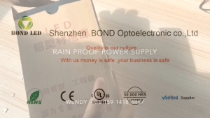 Power Supply Rainproof Merk X3 Outdoor/Indoor DC 12V 33 A 400W ( Lampu Led / Neon Box)