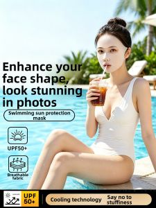 JIFANPAUL | UV Protection Sun Mask for Women Lightweight Ice Silk Full Face