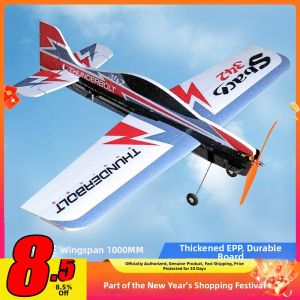Indoor & Outdoor 3D Acrobatic RC Model Airplane with Thickened EPP Wingspan 1000mm