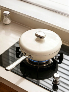 MODERN SWEETHOME | Titanium Ceramic Non-stick Coating Electromagnetic Stove Frypan