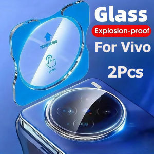 2 Pcs Tempered Glass Camera Protector For Vivo X200 Ultra X200S X100 X100S Pro XFold 3 Pro 4 5 S30 Pro Mini Back Lens Ring Cover