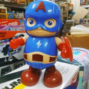 Robot Đội Trưởng Mỹ Captain American Biết Nhảy - Hát Đội Trưởng Mỹ Captain American đồ chơi trẻ em đồ chơi trẻ em thông minh đồ chơi cho bé trai