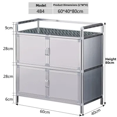 AYIJIE | Aluminum Kitchen and Storage Cabinet