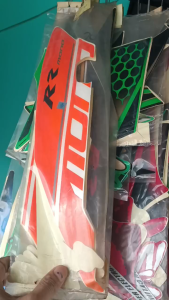 striping sticker stiker list body Kawasaki Ninja RR 150 Tahun 2011