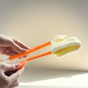 Dụng cụ vệ sinh bình sữa Wesser - MÀU CAM