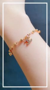 Gelang Xuping Rumbai Berkilau Wanita